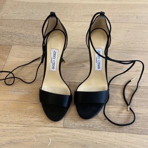 Jimmy Choo lace up heels